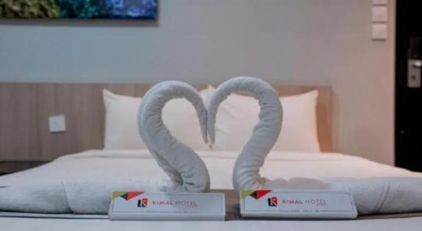 Bed in Kimal Hotel Taiping