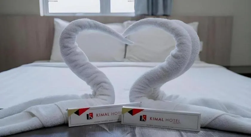 Bed in Kimal Hotel Taiping
