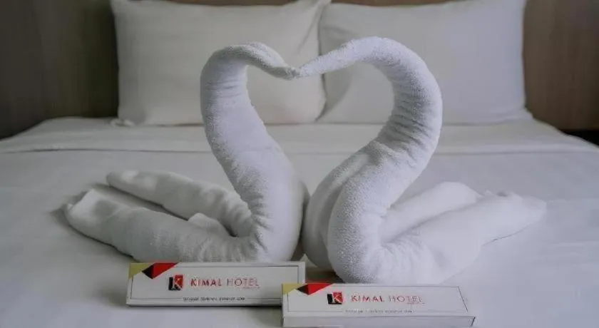 Bed in Kimal Hotel Taiping