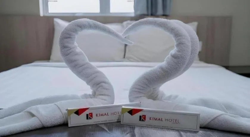 Bed in Kimal Hotel Taiping