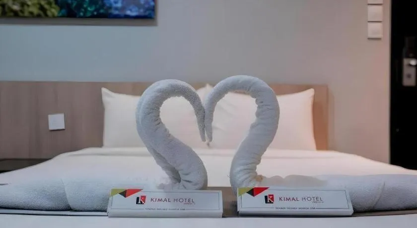 Bed in Kimal Hotel Taiping