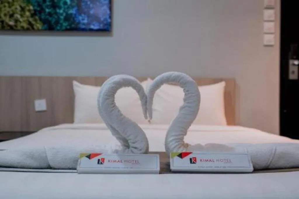 Bed in Kimal Hotel Taiping