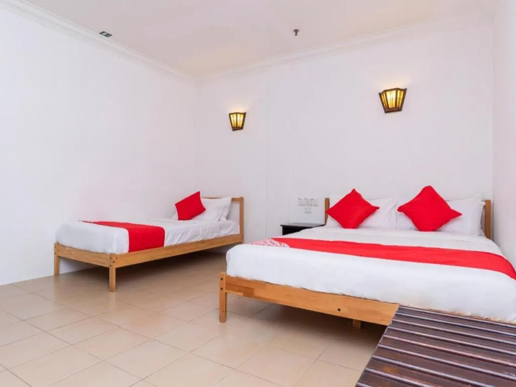 Bed in Super OYO 1114 Neo Pegasus Hotel