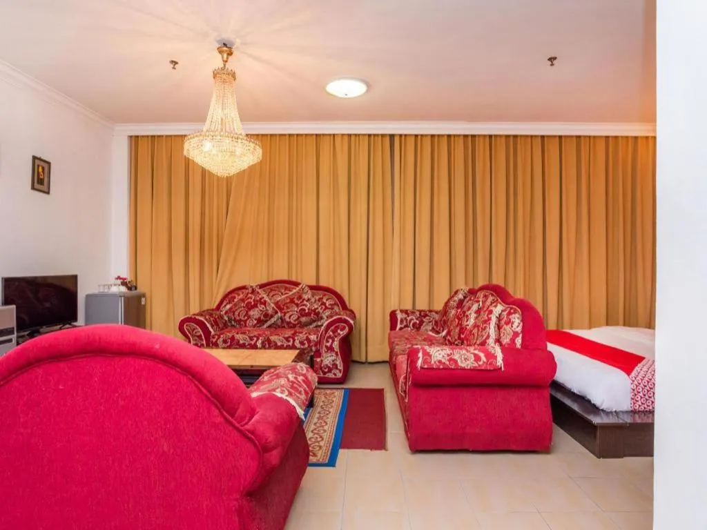 Bed in Super OYO 1114 Neo Pegasus Hotel