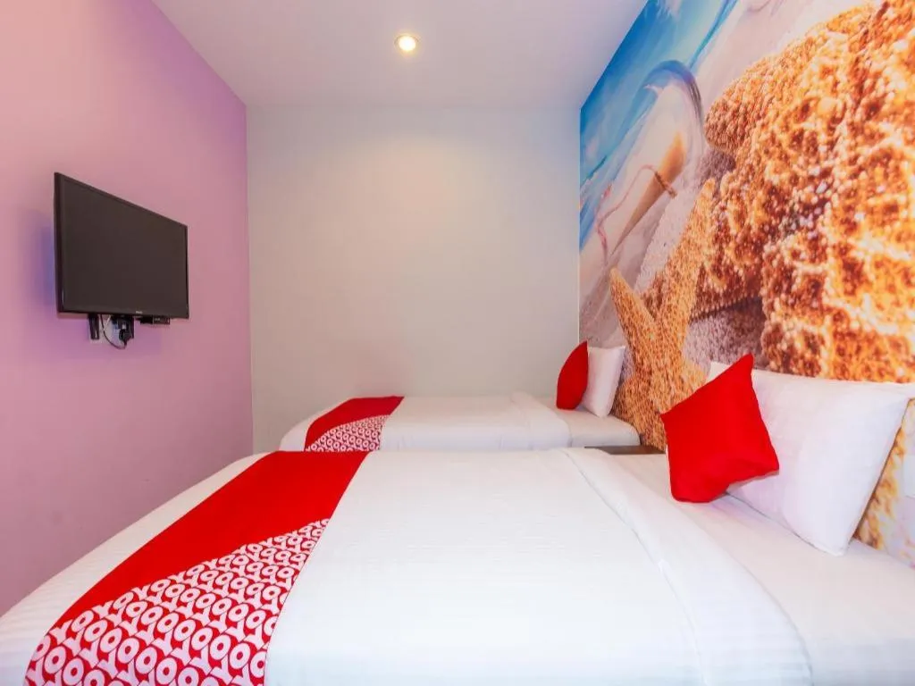 Bed in Starfish Hotel