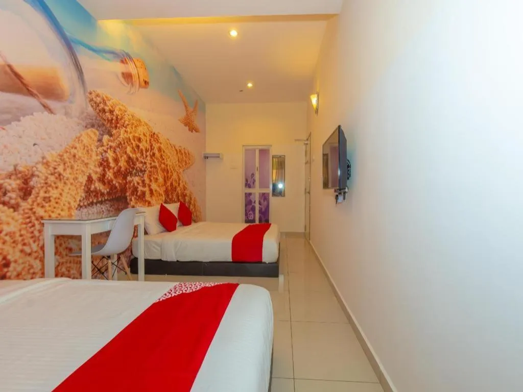 Bed in Starfish Hotel