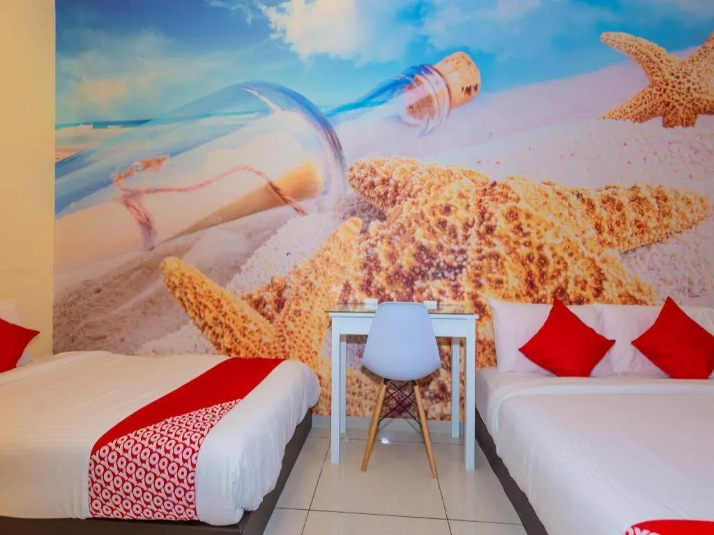 Bed in Starfish Hotel