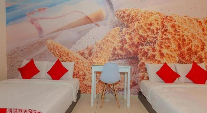 Bed in Starfish Hotel