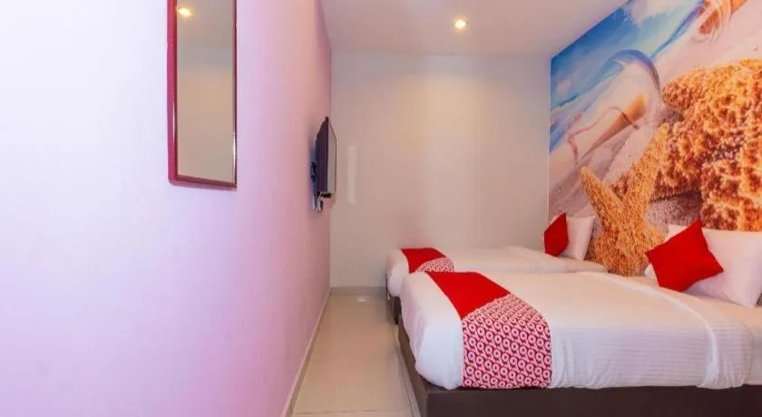 Bed in Starfish Hotel