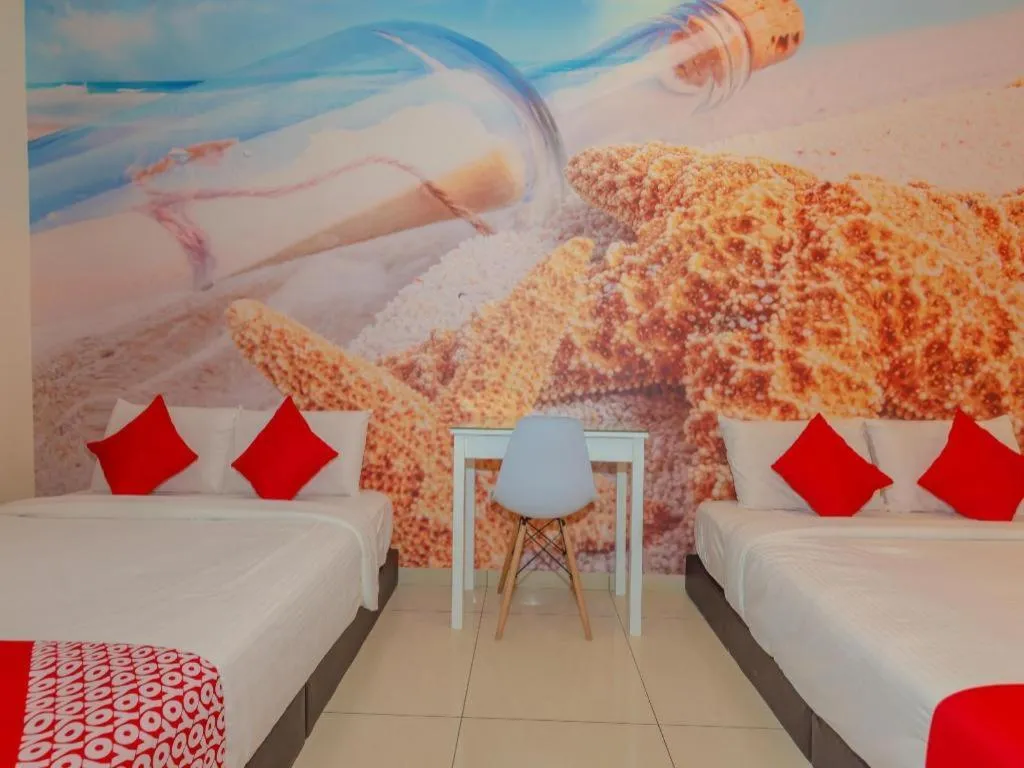 Bed in Starfish Hotel