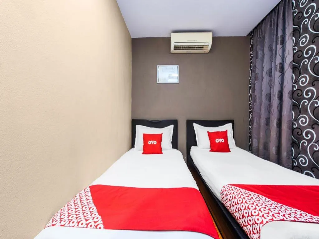 Bed in OYO 44123 Hotel Al-Saif