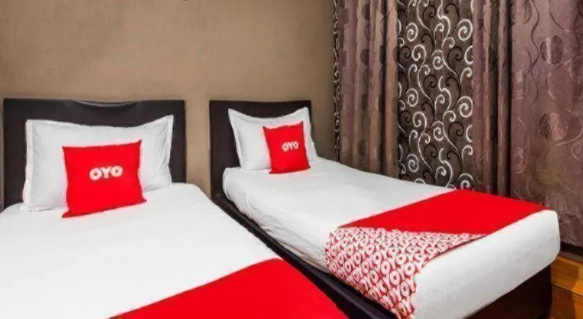 Bed in OYO 44123 Hotel Al-Saif