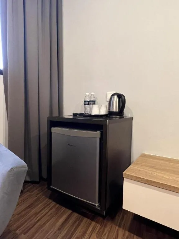 Bed in V Plus Hotel Ipoh