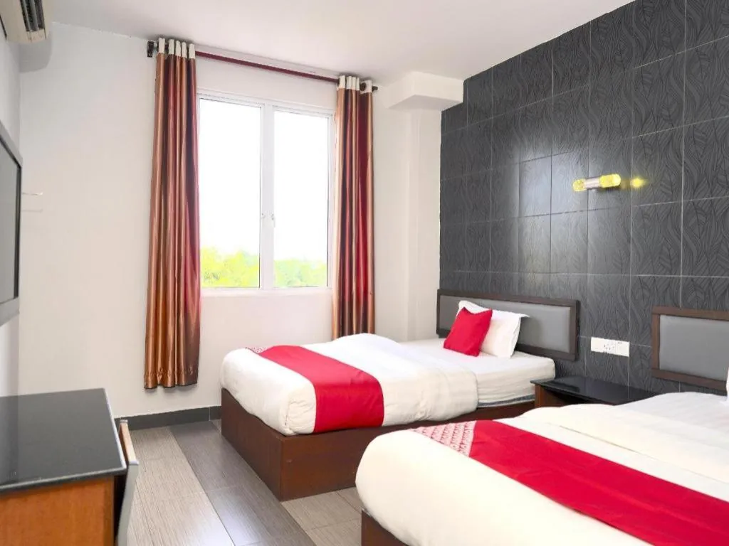 Bed in OYO 89457 682 Lodge
