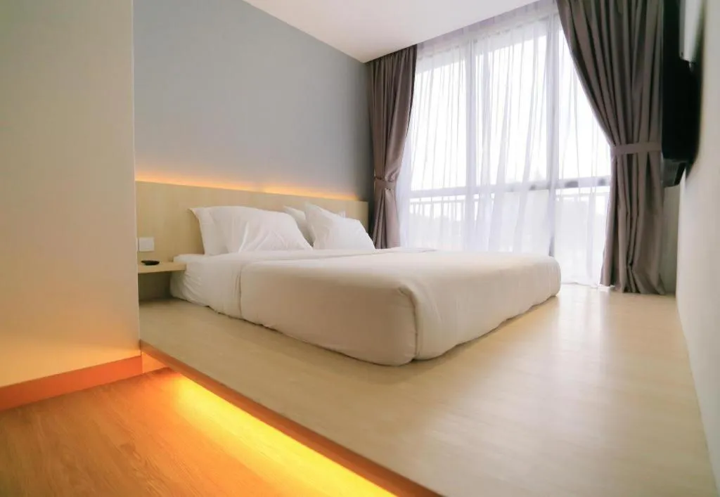 Bed in MIYABI HOTEL PERMAS