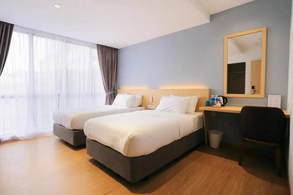 Bed in MIYABI HOTEL PERMAS