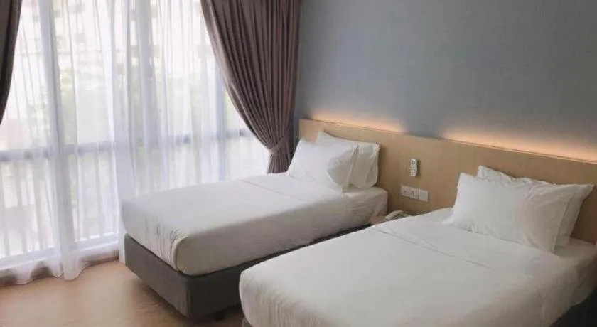 Bed in MIYABI HOTEL PERMAS