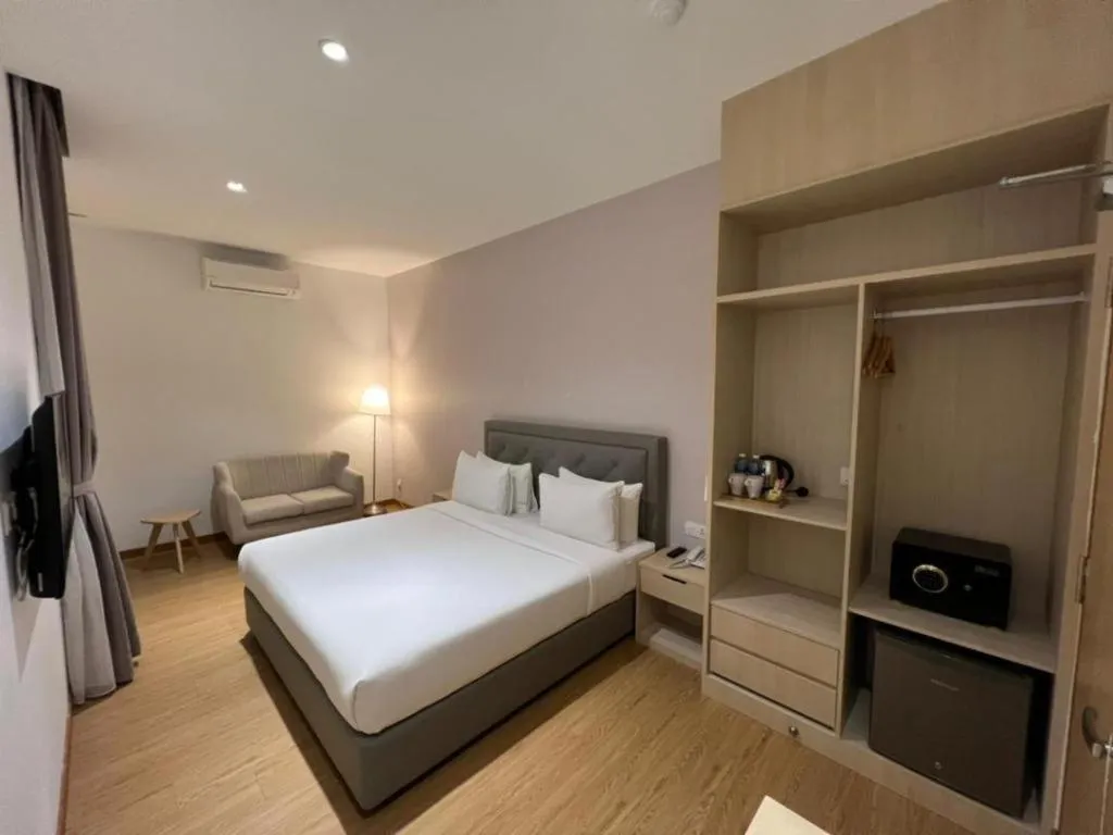 Bed in MIYABI HOTEL PERMAS