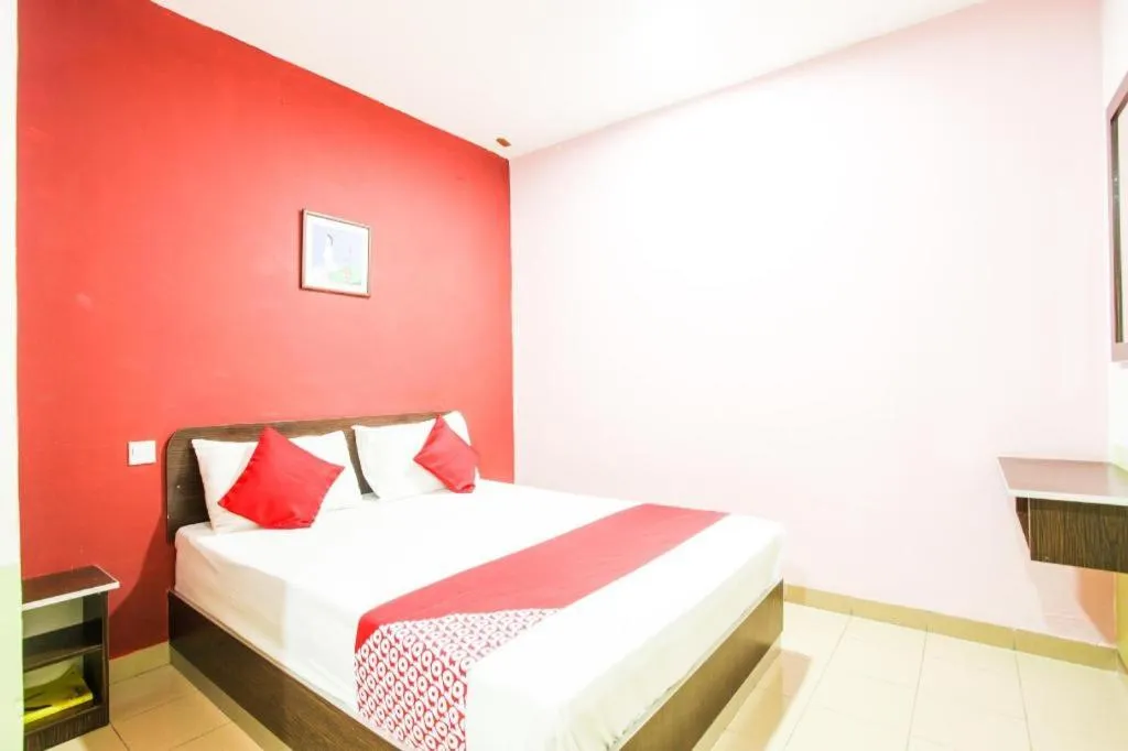 Bed in OYO 89539 Hotel Siswa