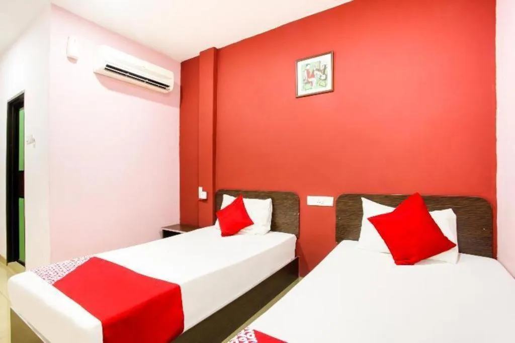Bed in OYO 89539 Hotel Siswa