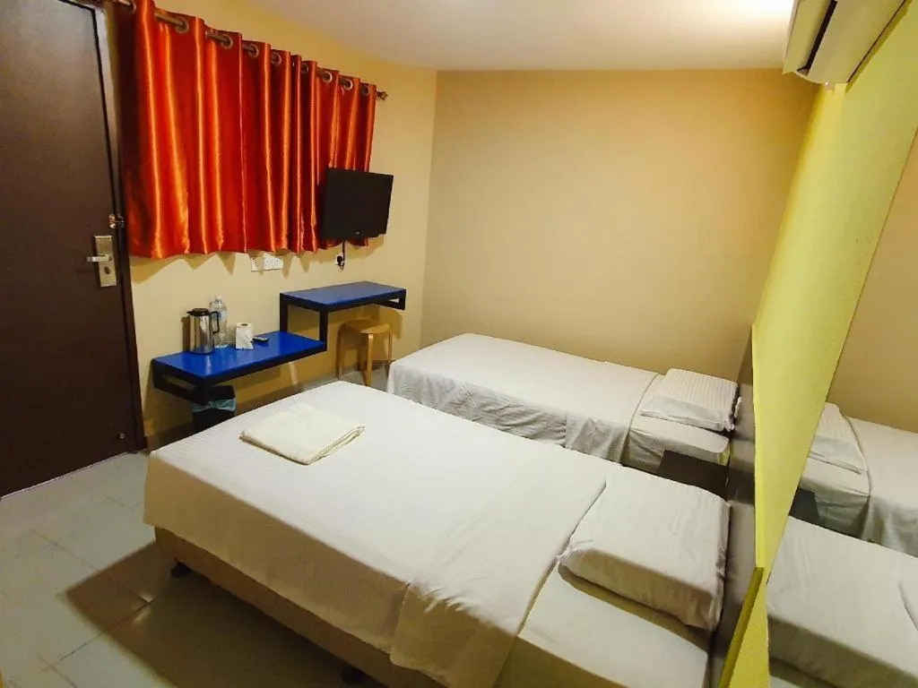 Bed in Hotel Jelai Kuala Lipis (Jln Bk Bius)