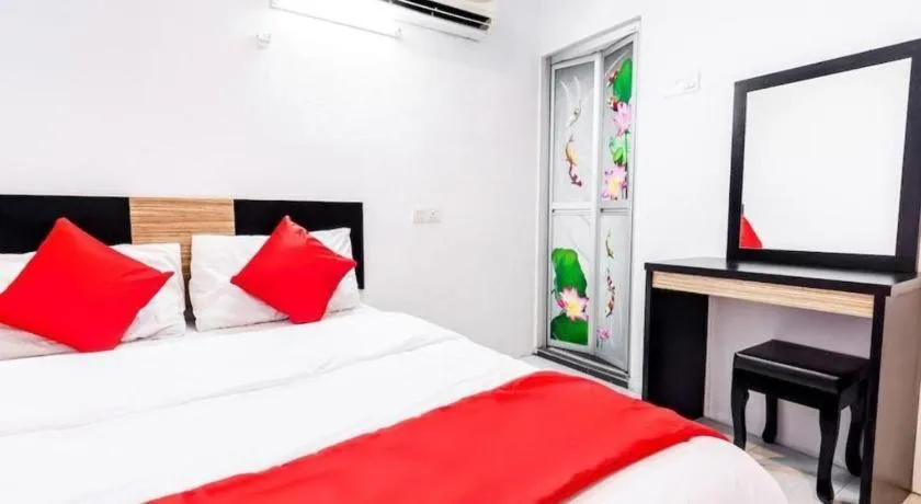 Bed in Hotel Bao Shu