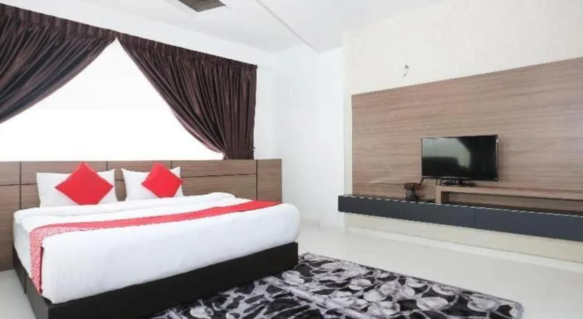 Bed in OYO 89888 DZ Residence Guest House