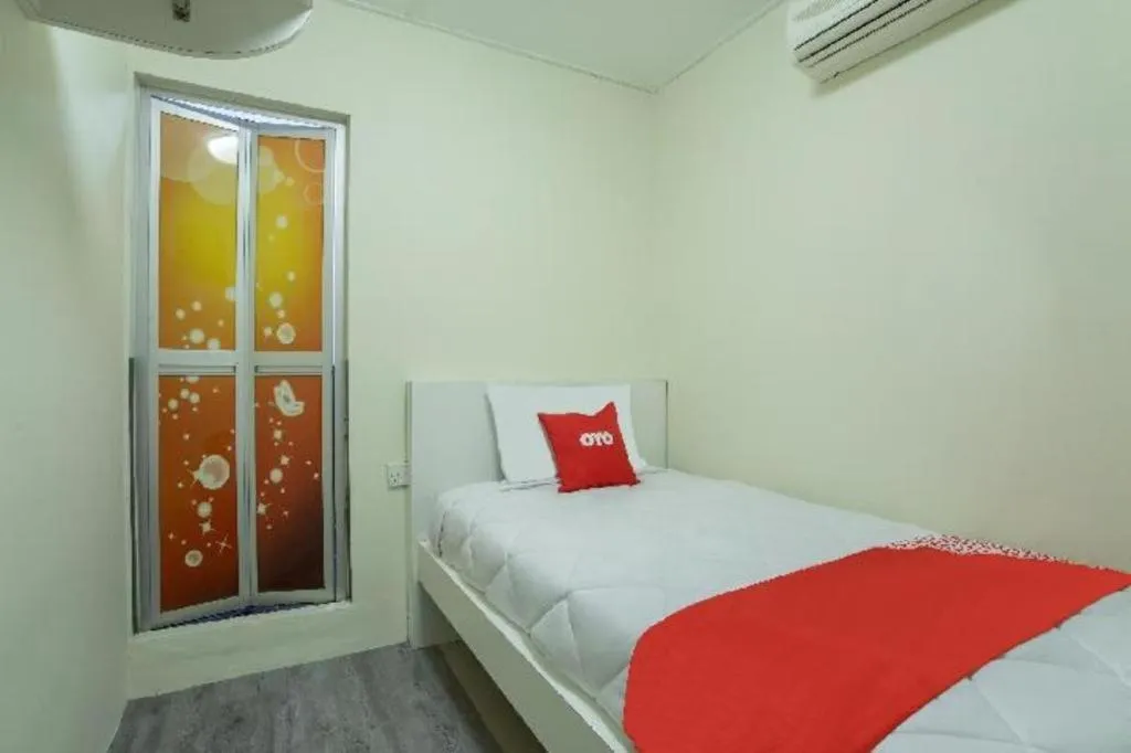 Bed in OYO 822 Zande Motel Kuala Selangor