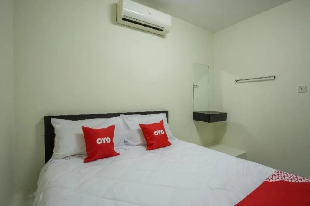 Bed in OYO 822 Zande Motel Kuala Selangor