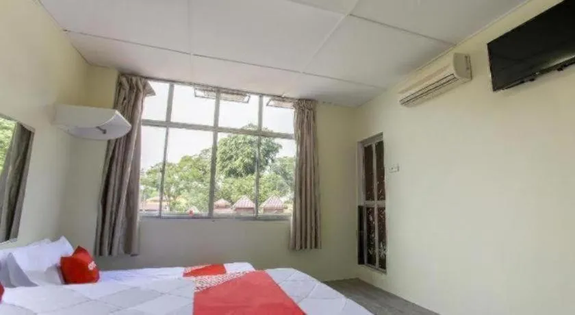 Bed in OYO 822 Zande Motel Kuala Selangor