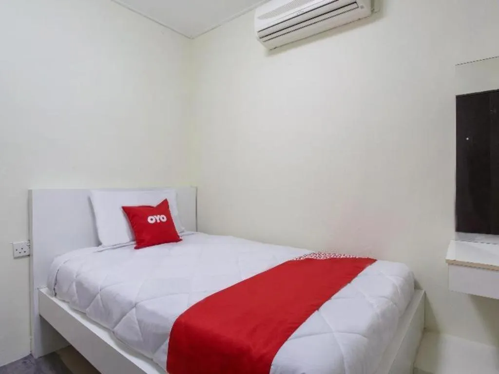 Bed in OYO 822 Zande Motel Kuala Selangor