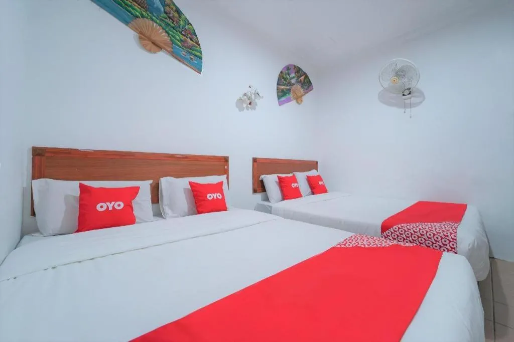 Bed in OYO 89850 Mutiara Motel
