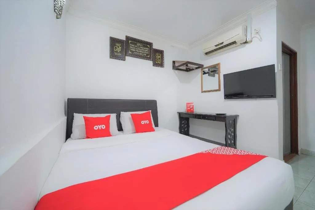 Bed in OYO 89850 Mutiara Motel