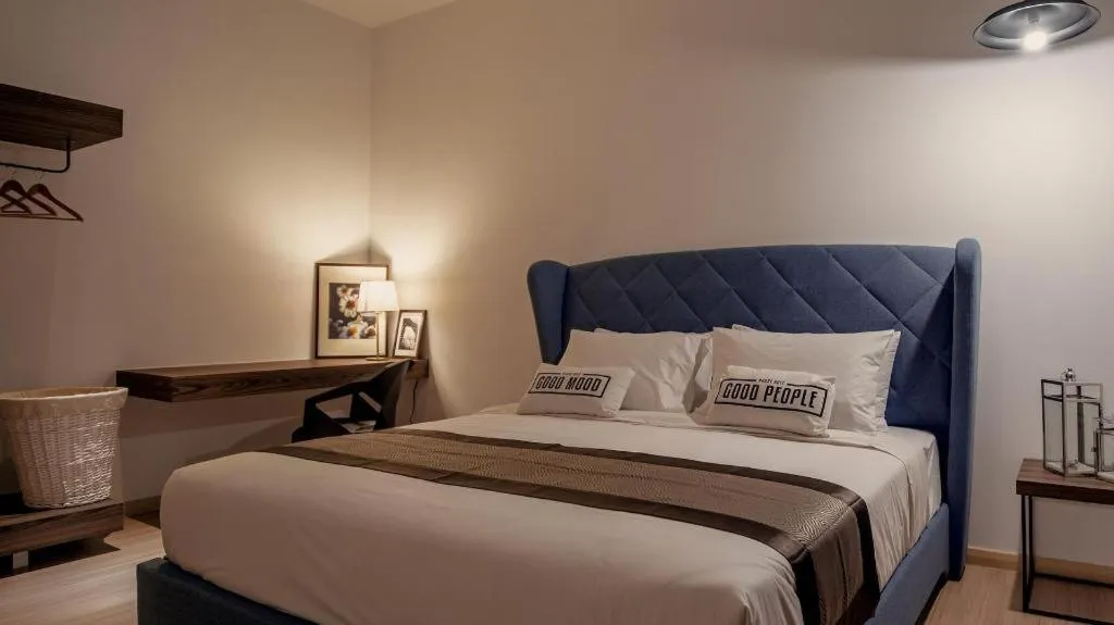 Bed in Cube 8teens Boutique Suite by Nest Home