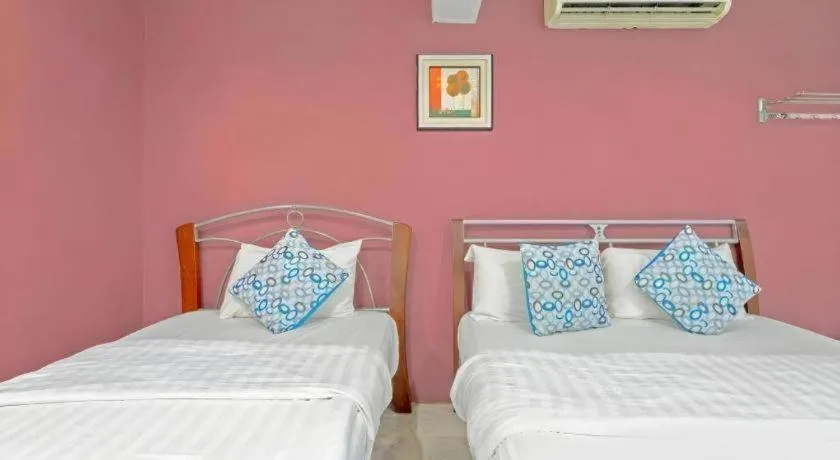 Bed in OYO 89874 Gs Golden Star Hotel