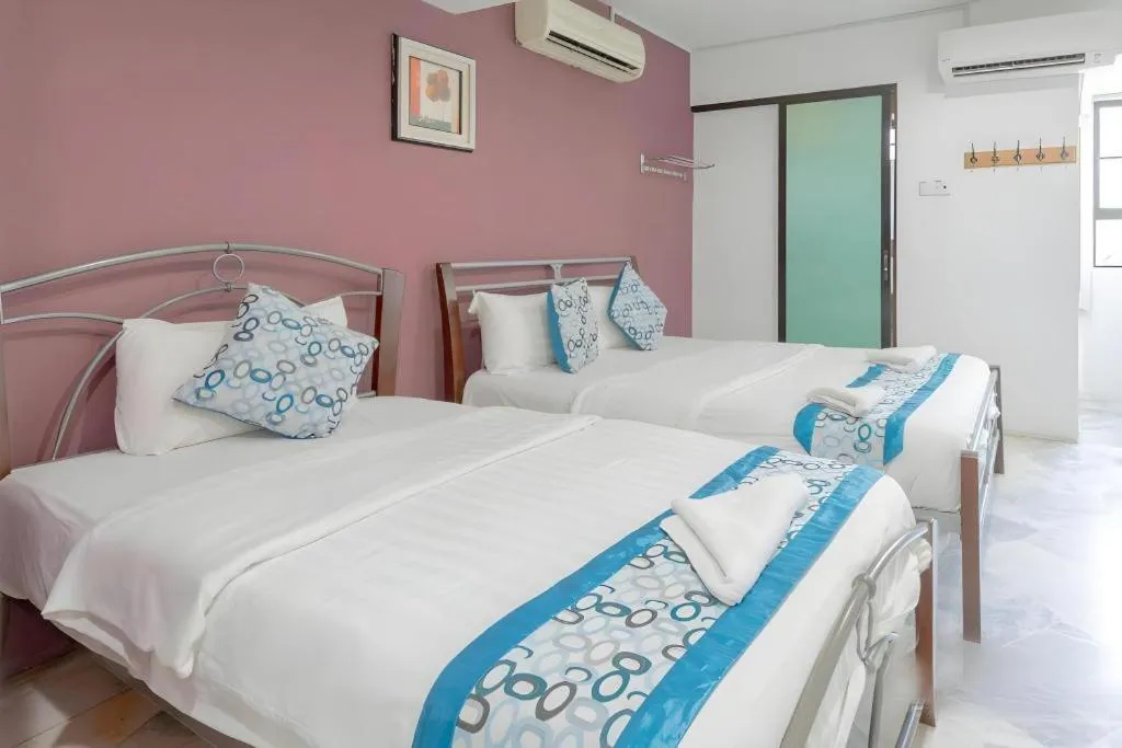 Bed in OYO 89874 Gs Golden Star Hotel