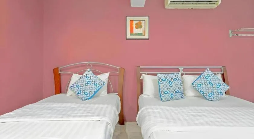 Bed in OYO 89874 Gs Golden Star Hotel