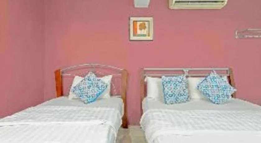 Bed in OYO 89874 Gs Golden Star Hotel