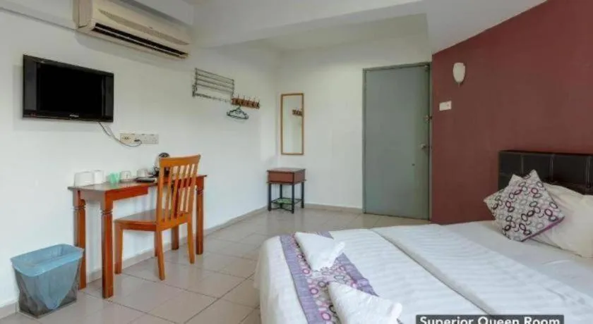 Bed in OYO 89874 Gs Golden Star Hotel