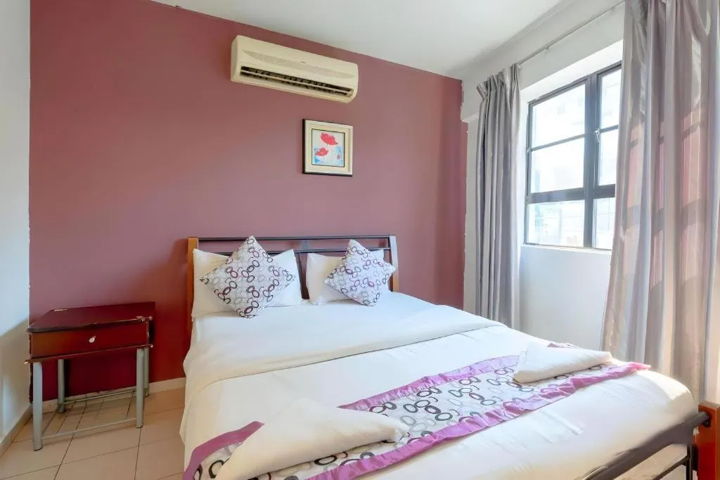 Bed in OYO 89874 Gs Golden Star Hotel