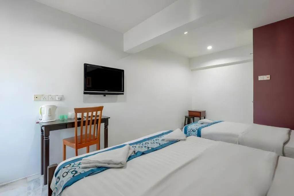 Bed in OYO 89874 Gs Golden Star Hotel