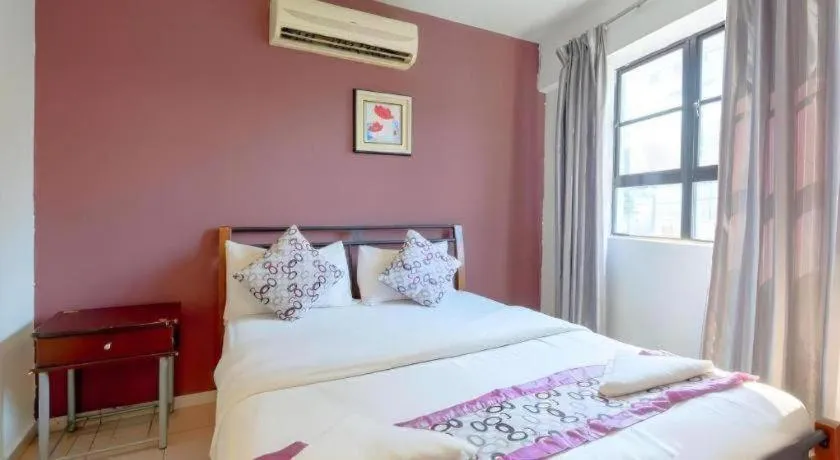 Bed in OYO 89874 Gs Golden Star Hotel