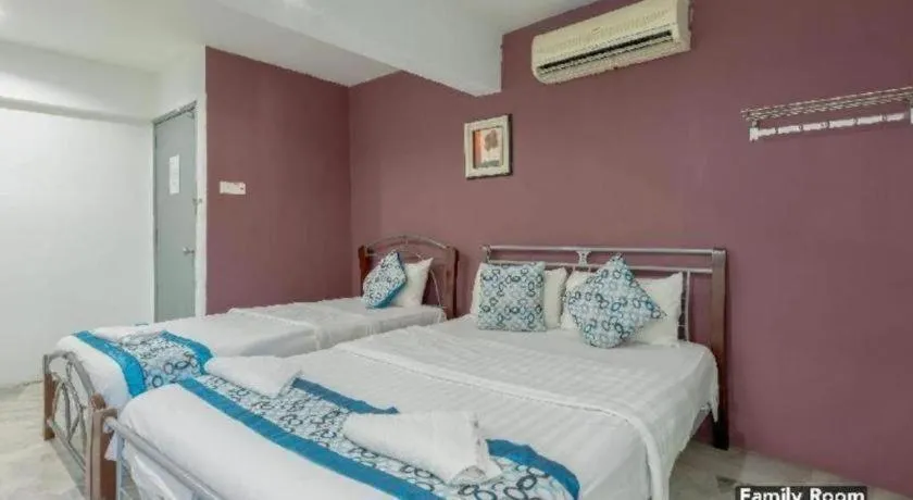 Bed in OYO 89874 Gs Golden Star Hotel