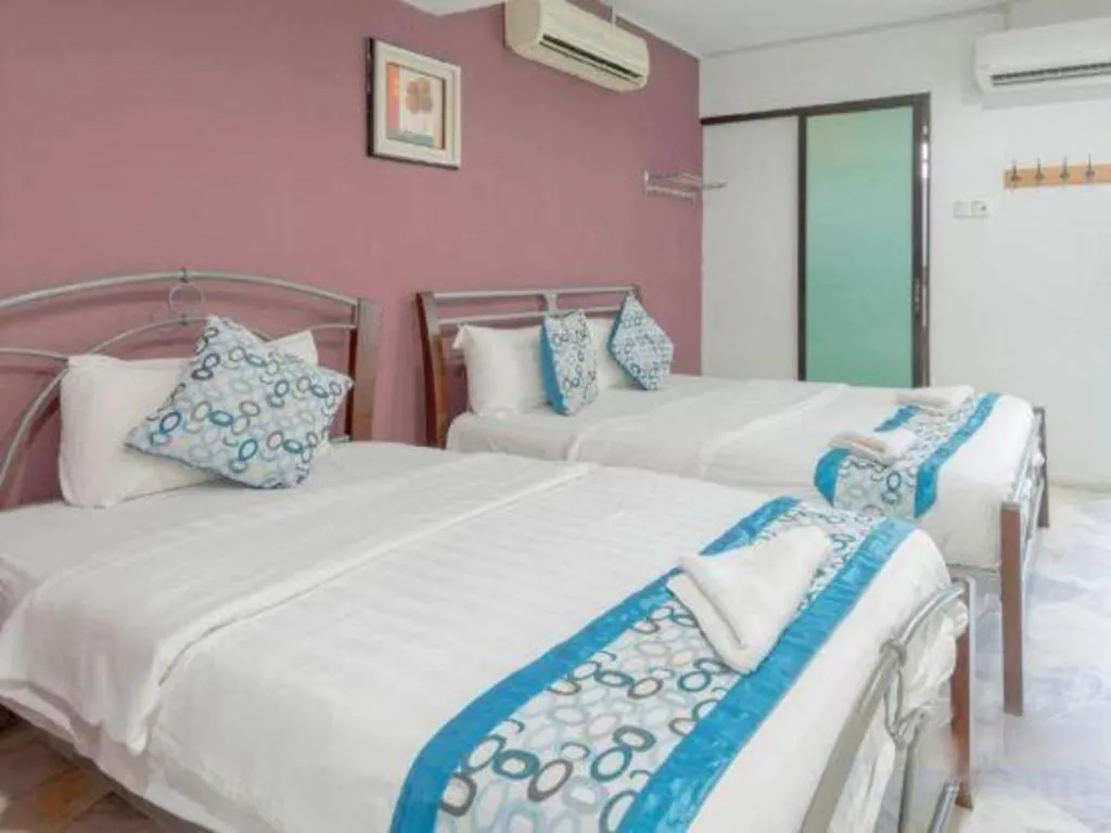 Bed in OYO 89874 Gs Golden Star Hotel