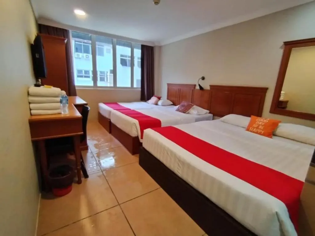 Bed in River Park Hotel