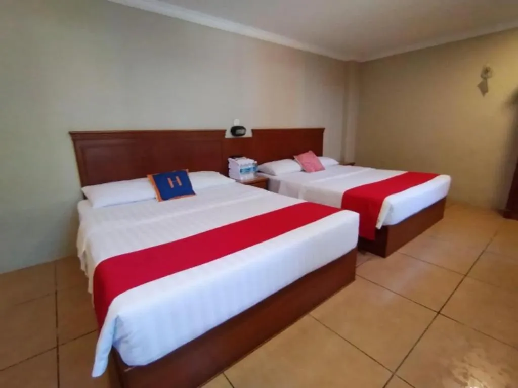 Bed in River Park Hotel