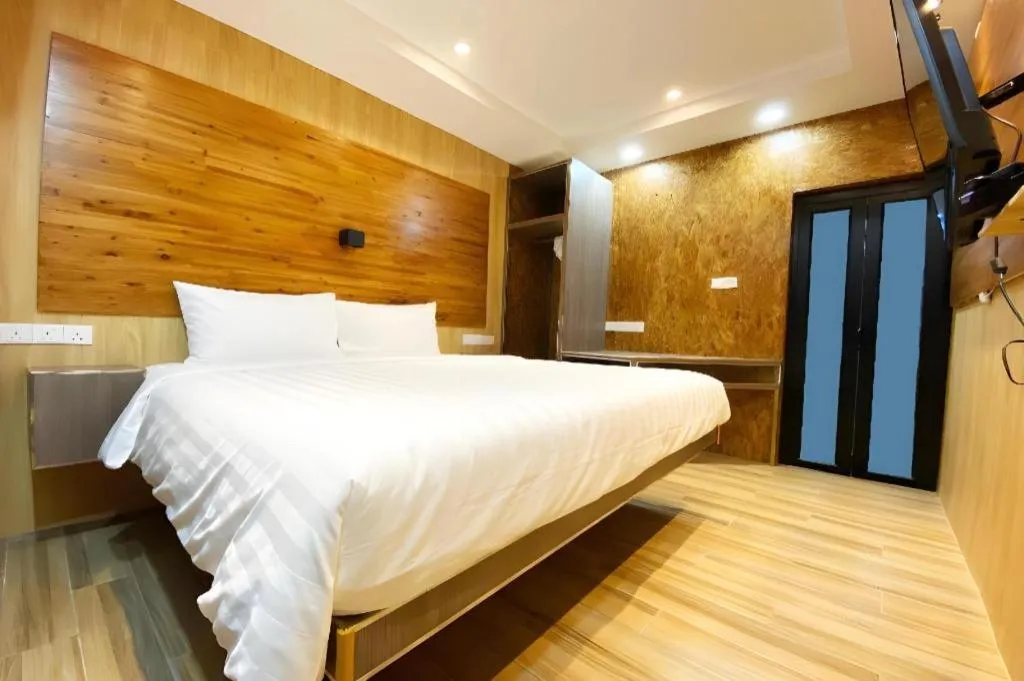 Bed in OYO 90262 Kota Kinabalu Homestay, Villa & Suite Boutique