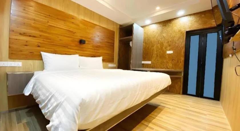 Bed in OYO 90262 Kota Kinabalu Homestay, Villa & Suite Boutique