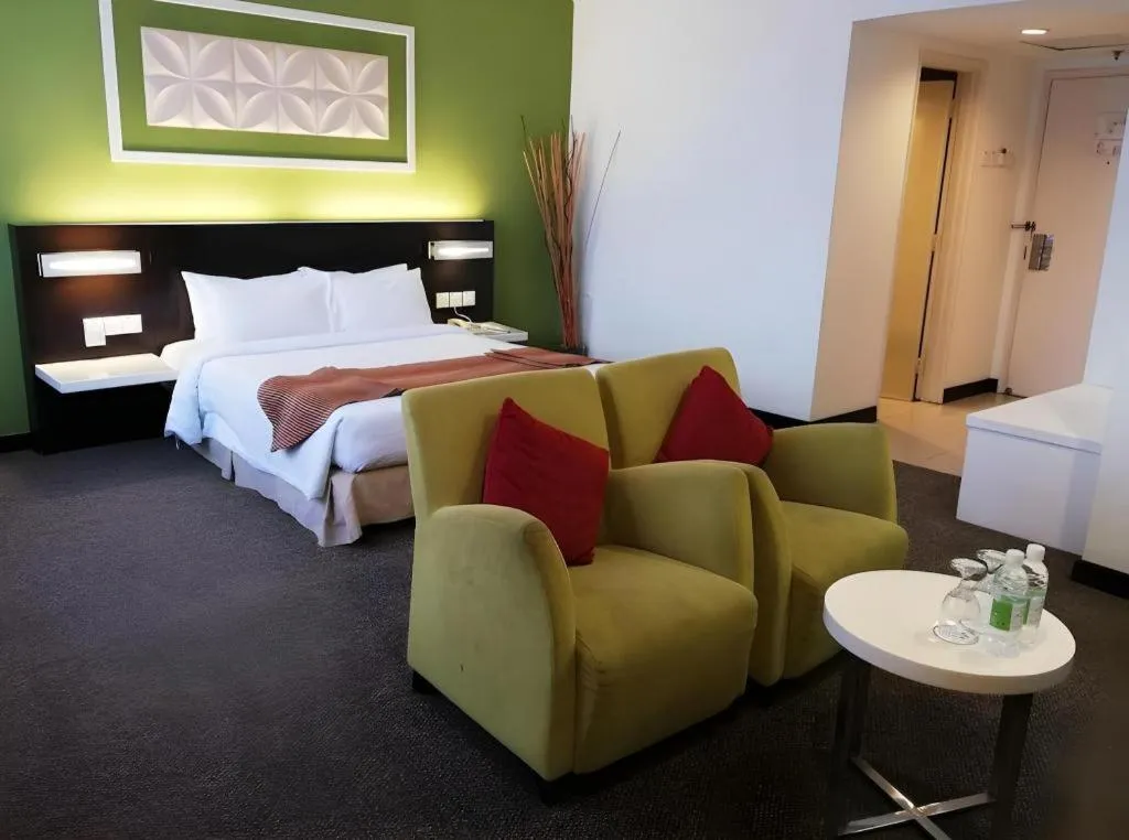 Bed in Grand Barakah Hotel