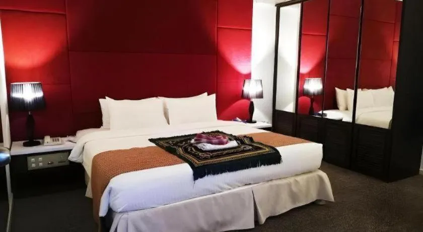 Bed in Grand Barakah Hotel